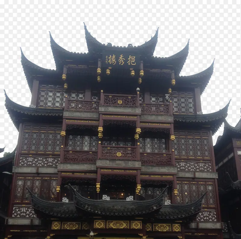 城隍庙建筑景观摄影