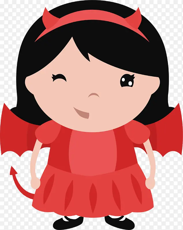 红裙子小恶魔