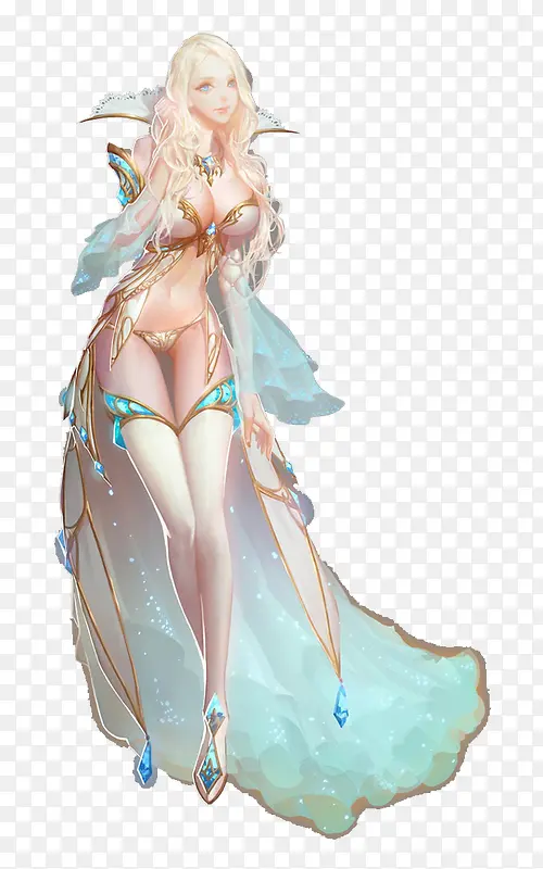 玄幻少女风人物设计