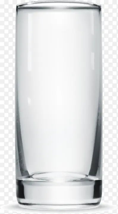 玻璃杯水杯矢量图