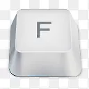 f白色键盘按键