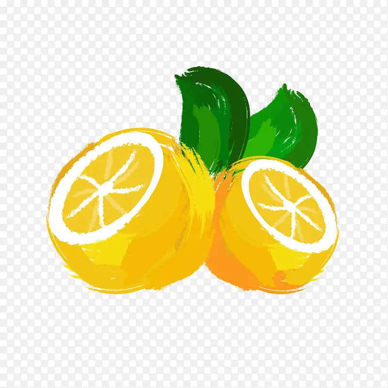 创意黄柠檬设计元素