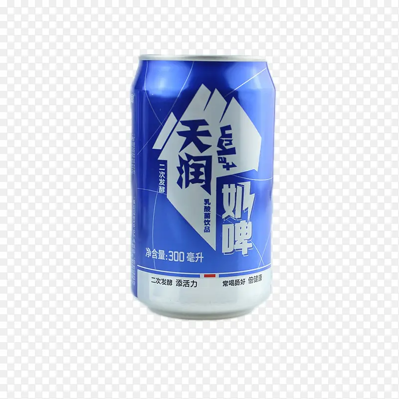 天润蓝罐奶啤