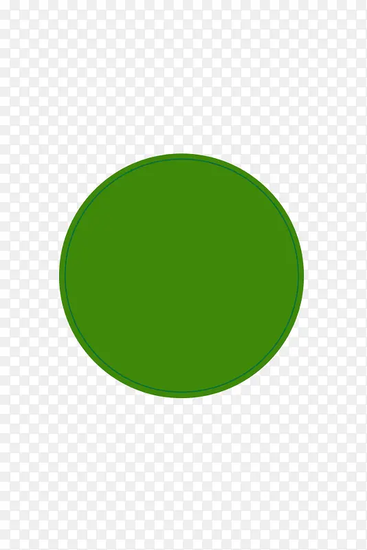 墨绿色圆