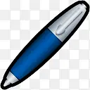 笔蓝色画写铅笔编辑油漆写作软屑