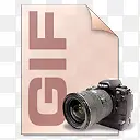 GIF文件类型相机摄影文件类型