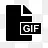 GIF文件小图标