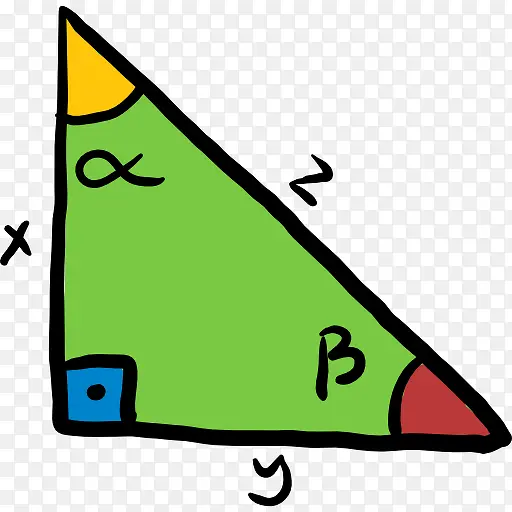 直角三角形图标
