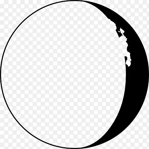 月相循环天气符号图标