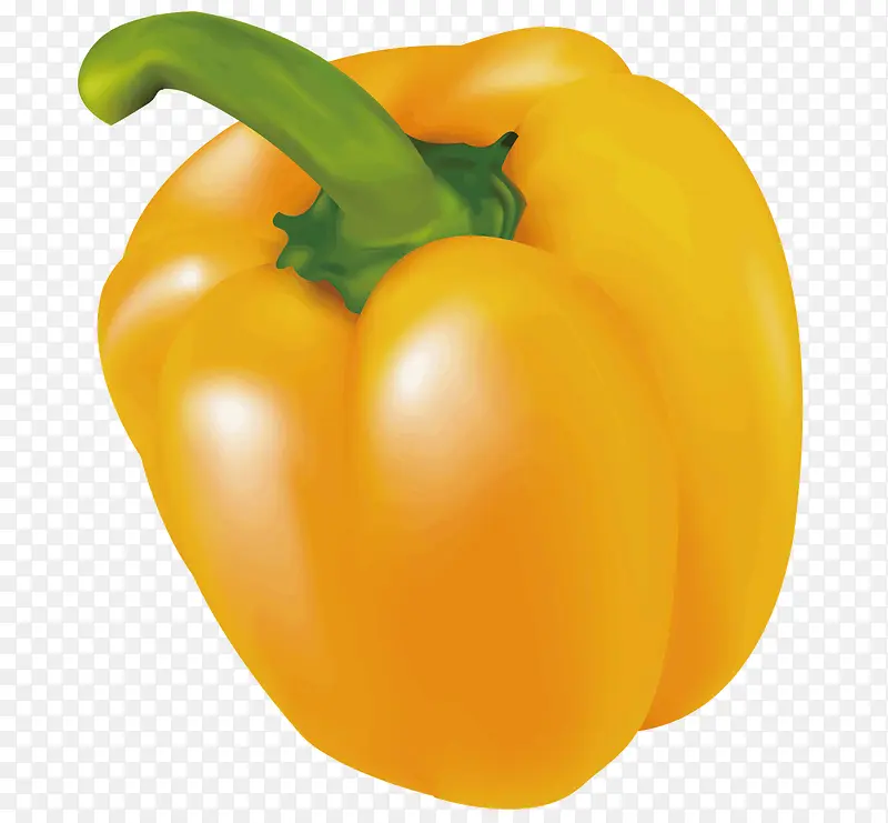 黄色的菜椒