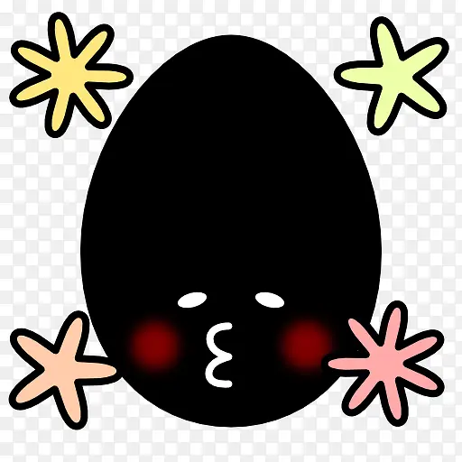影子蛋Egg-Emoticons-icons