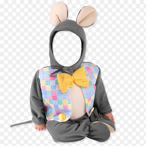 老鼠儿童摄影服装