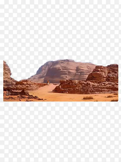 风化沙漠岩石