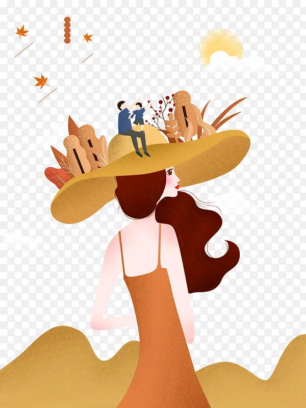 中秋插画