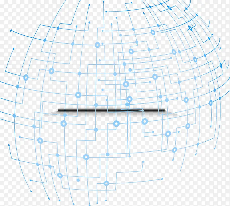 网格科技网络图案