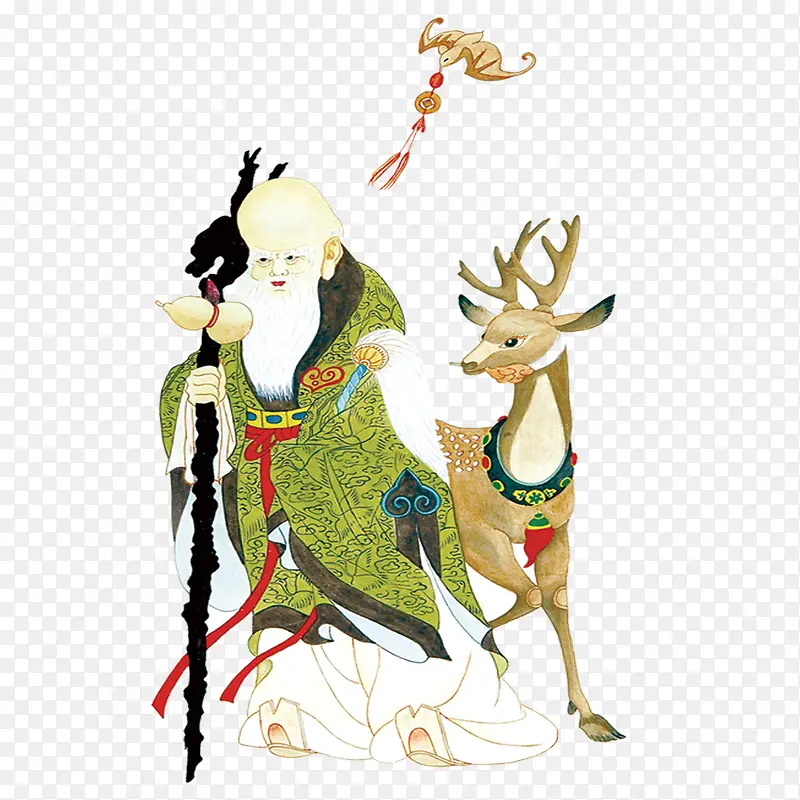 卡通寿星