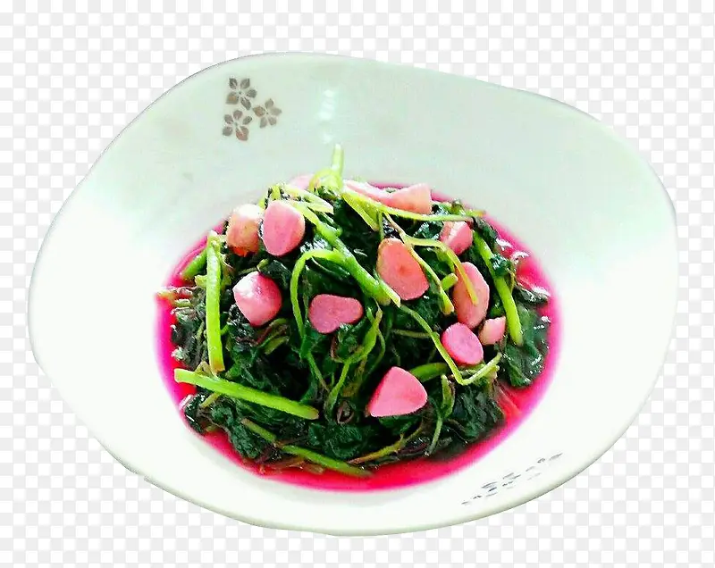 一盘素菜
