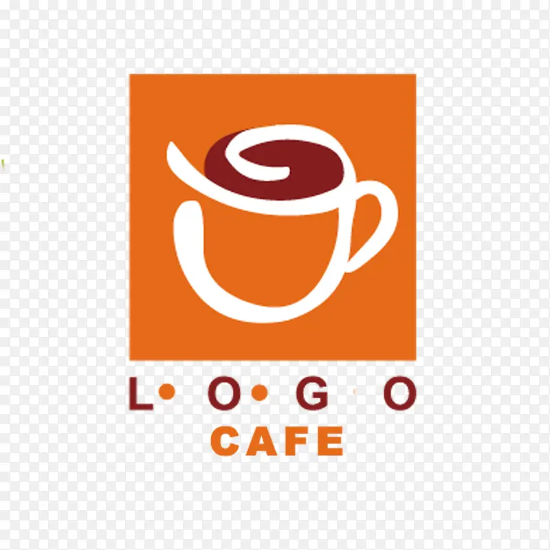 咖啡厅logo黄色