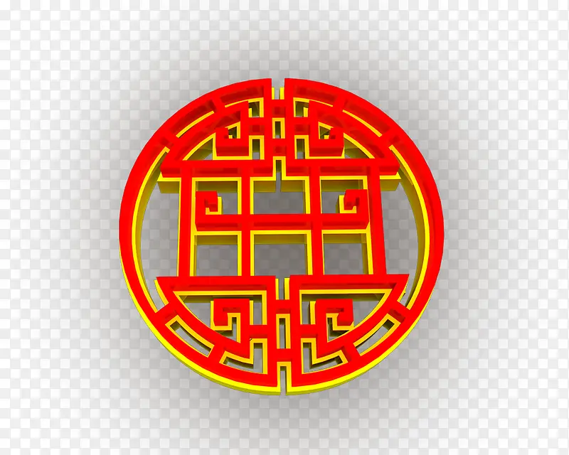中国风红色装饰