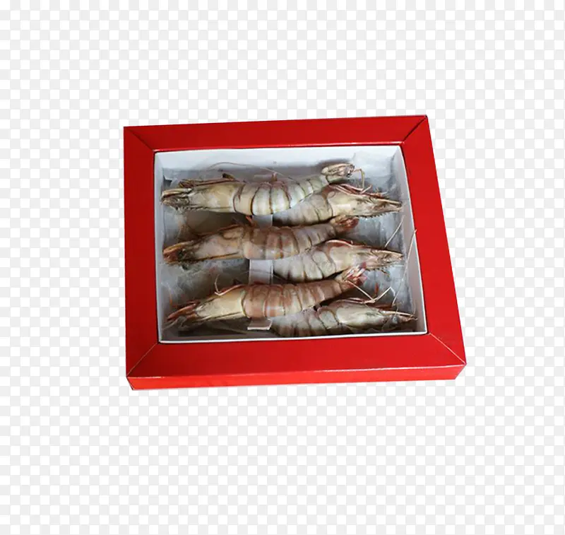 海鲜对虾礼品盒包装