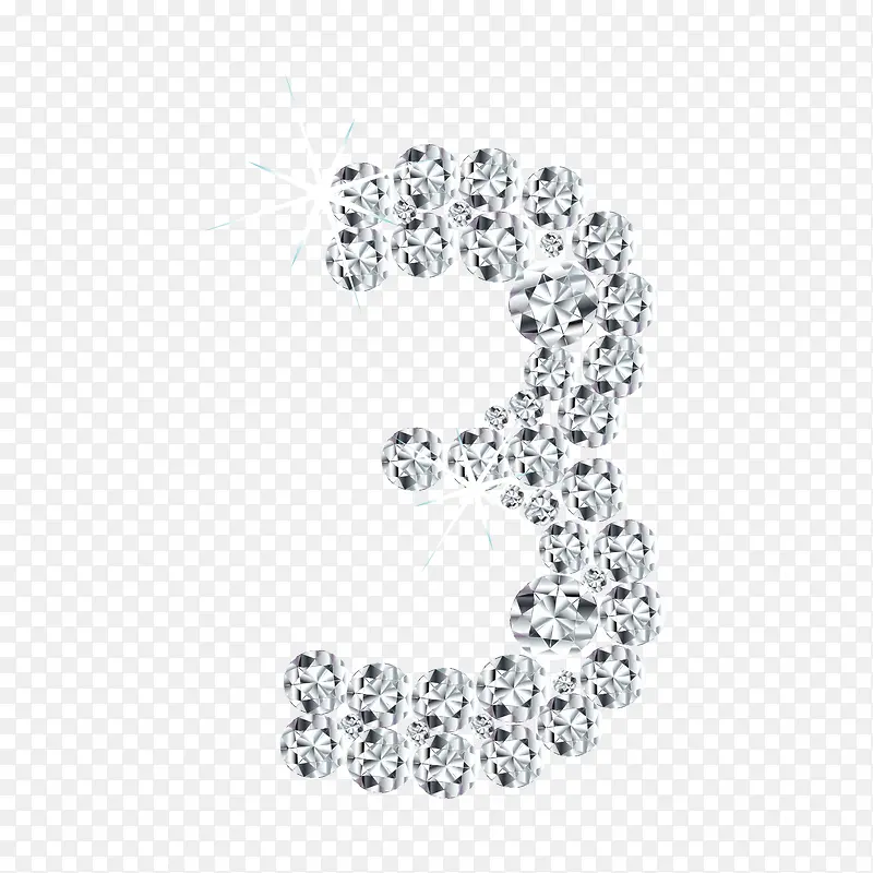 钻石数字3