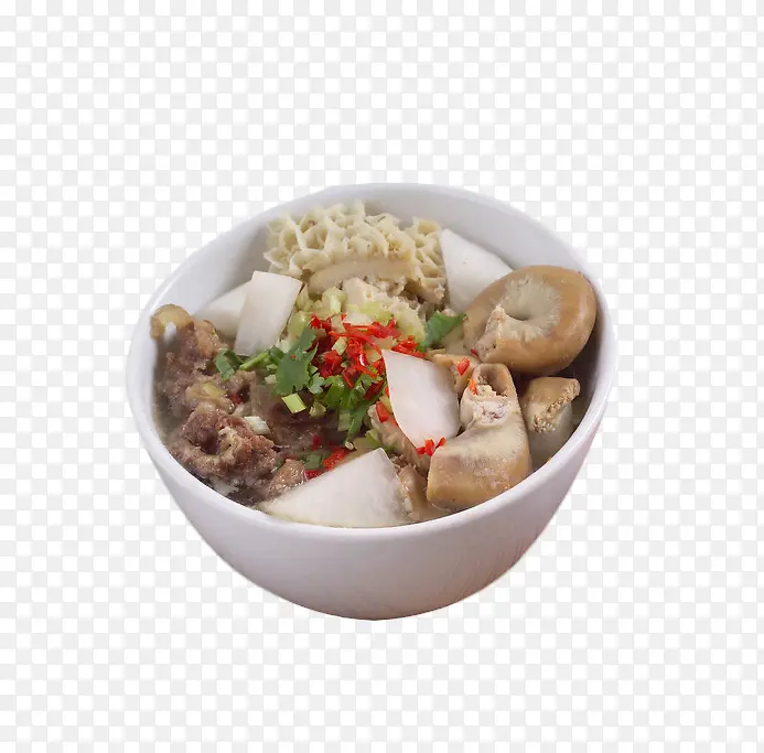 一碗美味萝卜牛杂牛肚