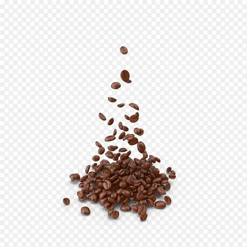 咖啡豆实物