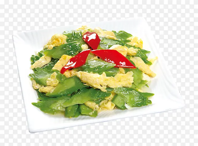 苦瓜炒蛋