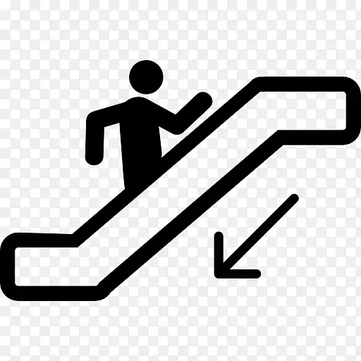 楼梯走横流图标