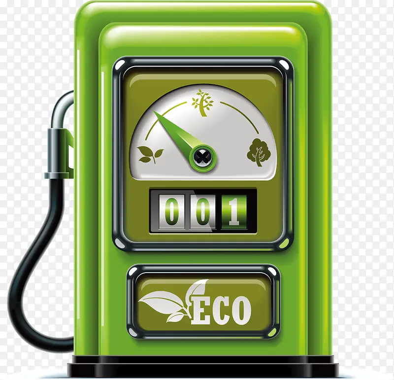绿色油桶节能元素