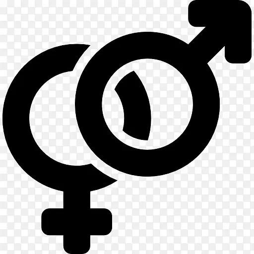 男性和女性的符号图标