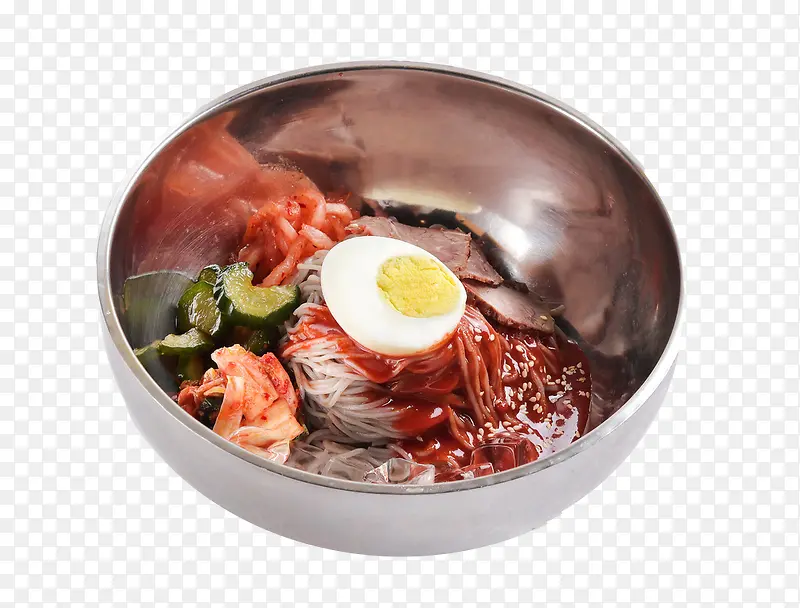 韩式泡菜拌冷面