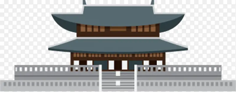 韩式风格建筑装饰图案