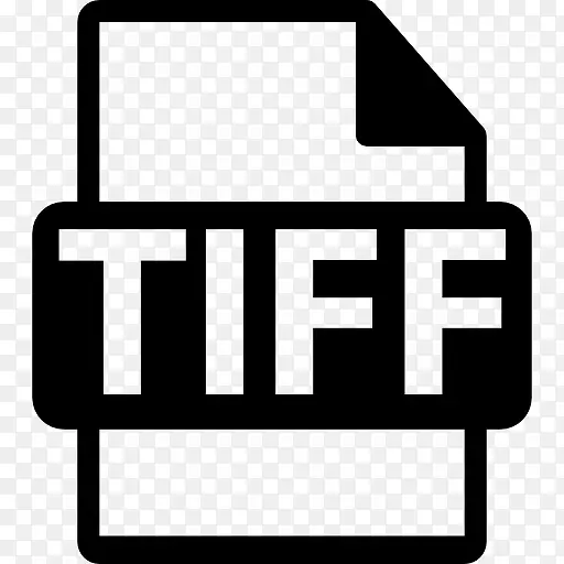 TIFF文件扩展名的象征图标