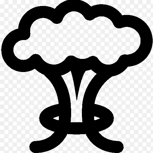军事蘑菇云图标