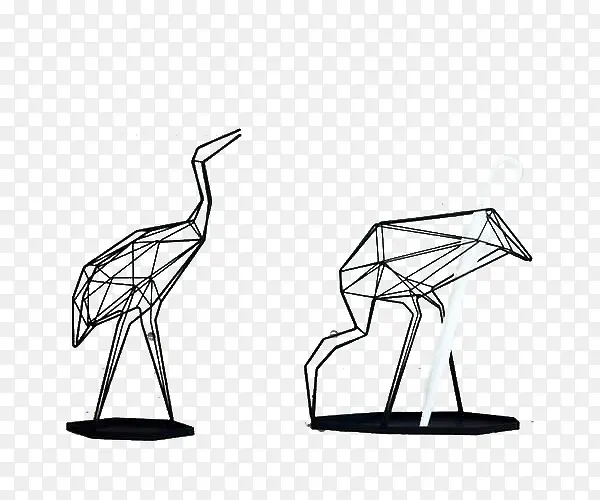 动物鸵鸟式雨伞架