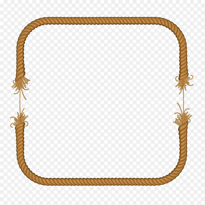 矢量手提绳绳子扯断