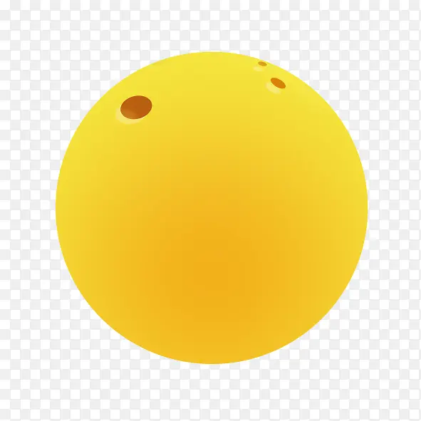 金黄色圆球