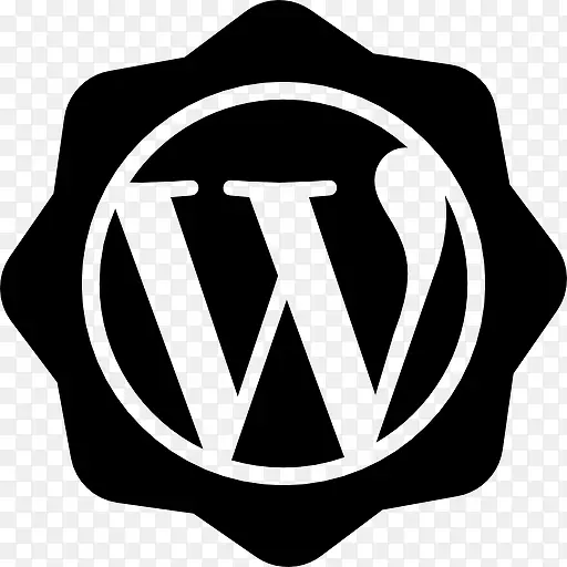 WordPress社会徽章图标