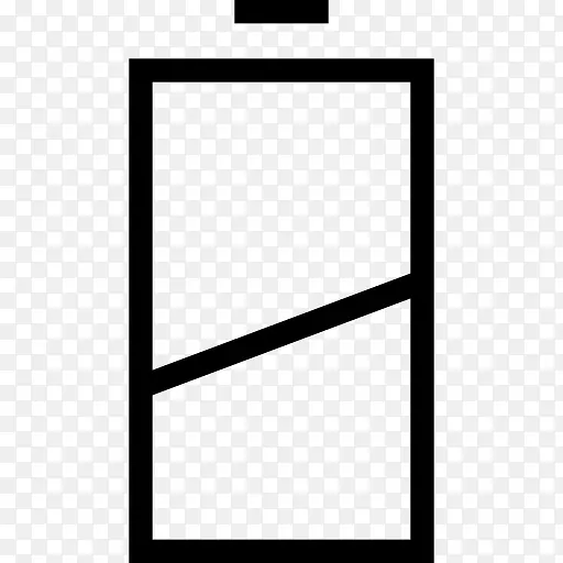 半电池状态标志与对角线图标