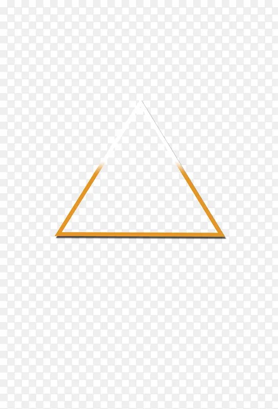 形状边框三角形