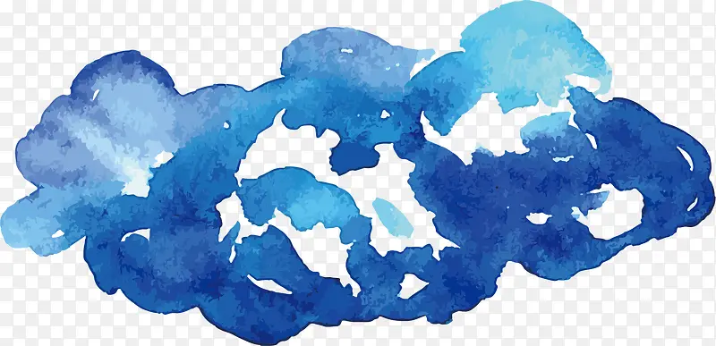 手绘浮云