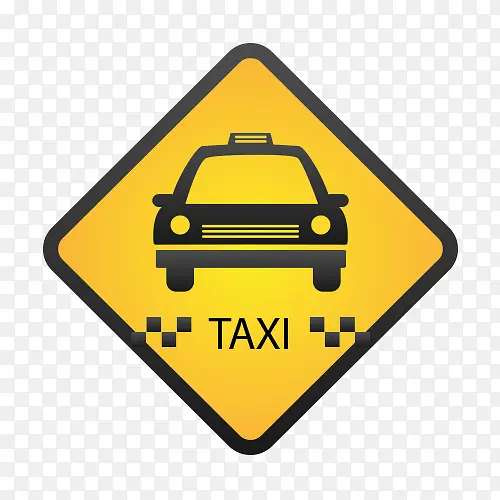 TAXI矢量图图标