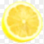 切半柠檬图片
