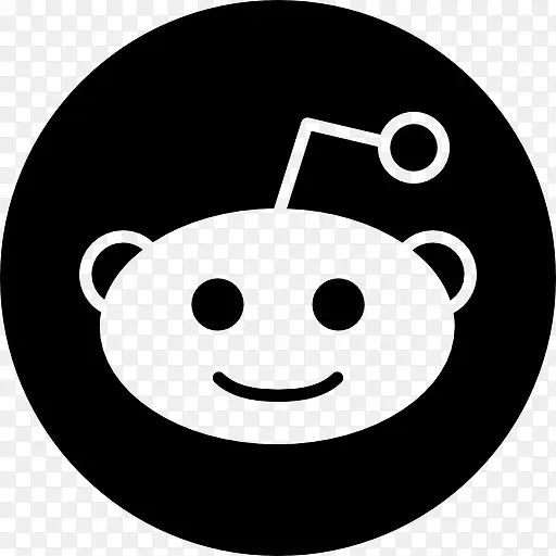 Reddit的社会标志特征图标