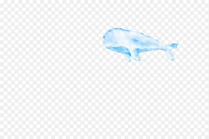 鲸鱼形状云朵