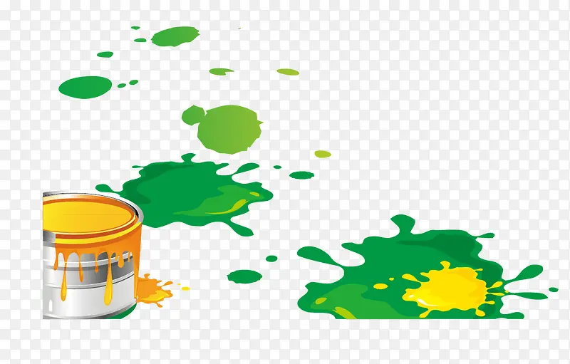油漆油漆刷绿