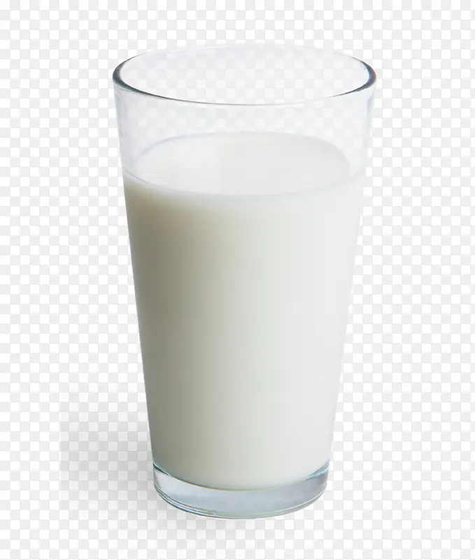 玻璃杯牛奶免抠素材