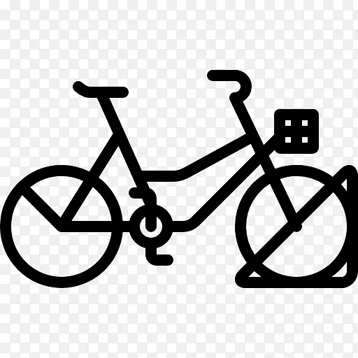 自行车停放图标