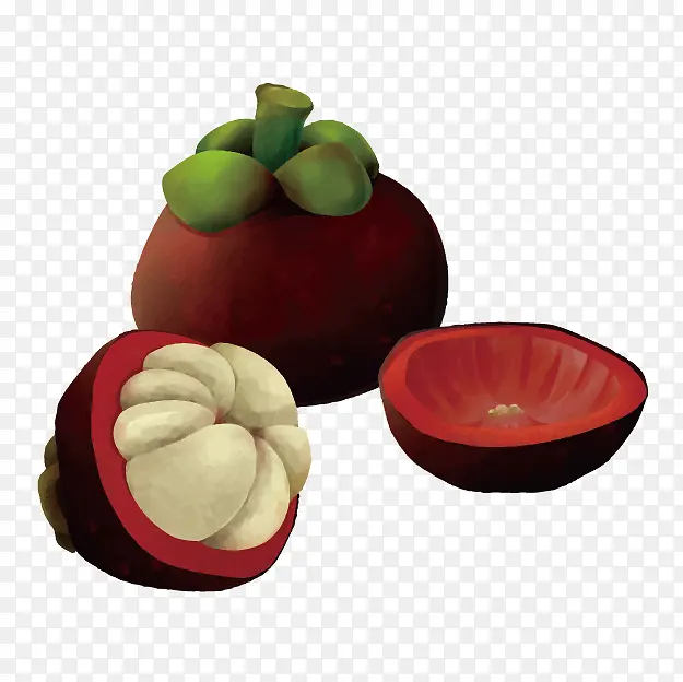 食物图标3d水果图片素材 山竹